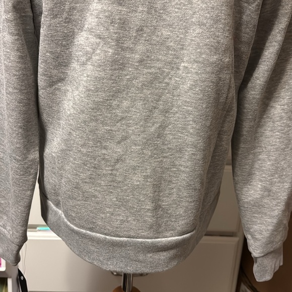 Adidas Women's Heather Gray Hoodie - Picture 5 of 8